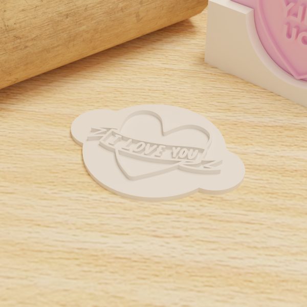 Valentine's Fondant Stamps – Mixed Pack of 6 (60mm) | Embossers for Baking - Image 5